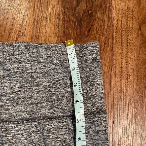 Puma Leggings Gray Logo Mesh Compression Yoga Pants Women's Size Small - Picture 4 of 6